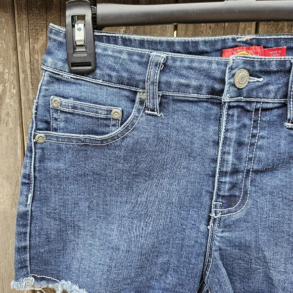 Dickies Denim Blue Women's Shorts Size 16 - Picture 6 of 15